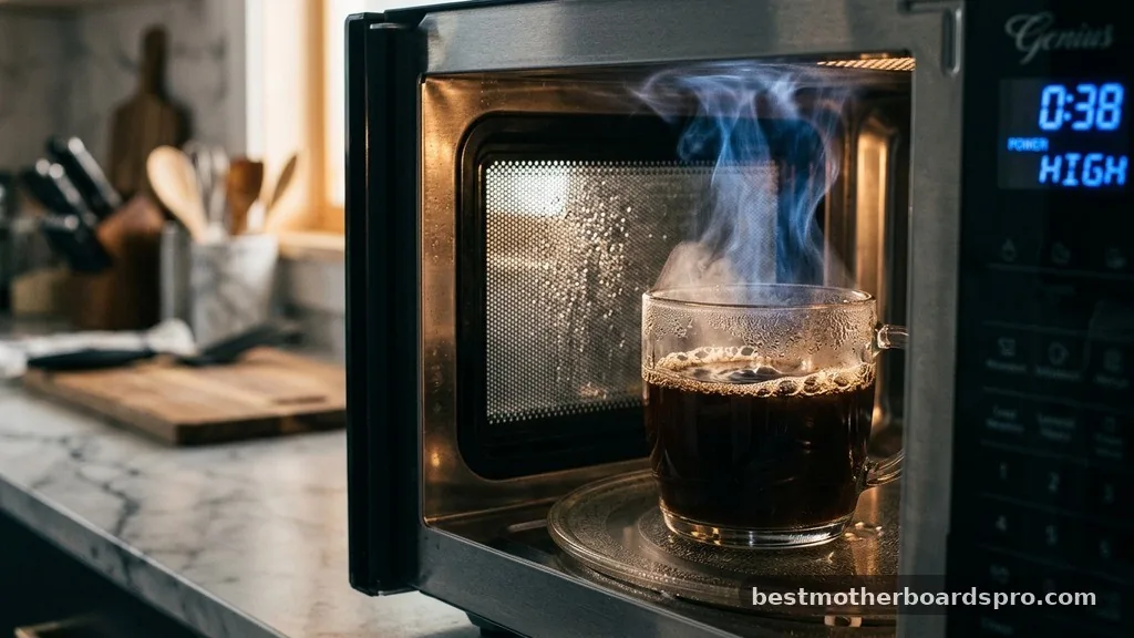 The Science of Reheating Coffee - can you microwave coffee