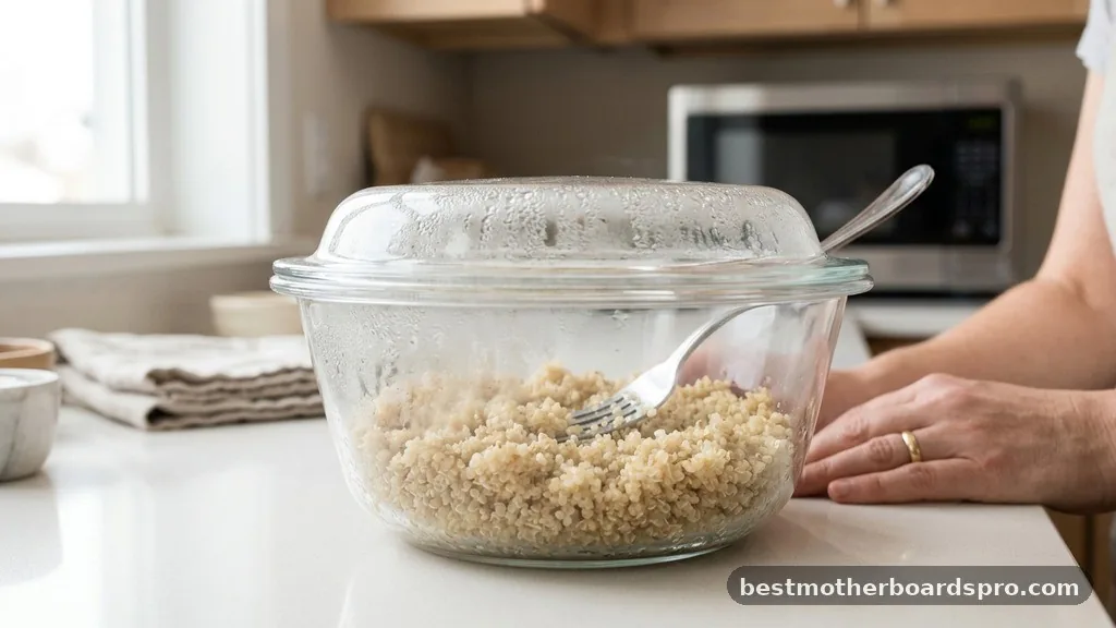 The Steaming Process - can you cook quinoa in the microwave