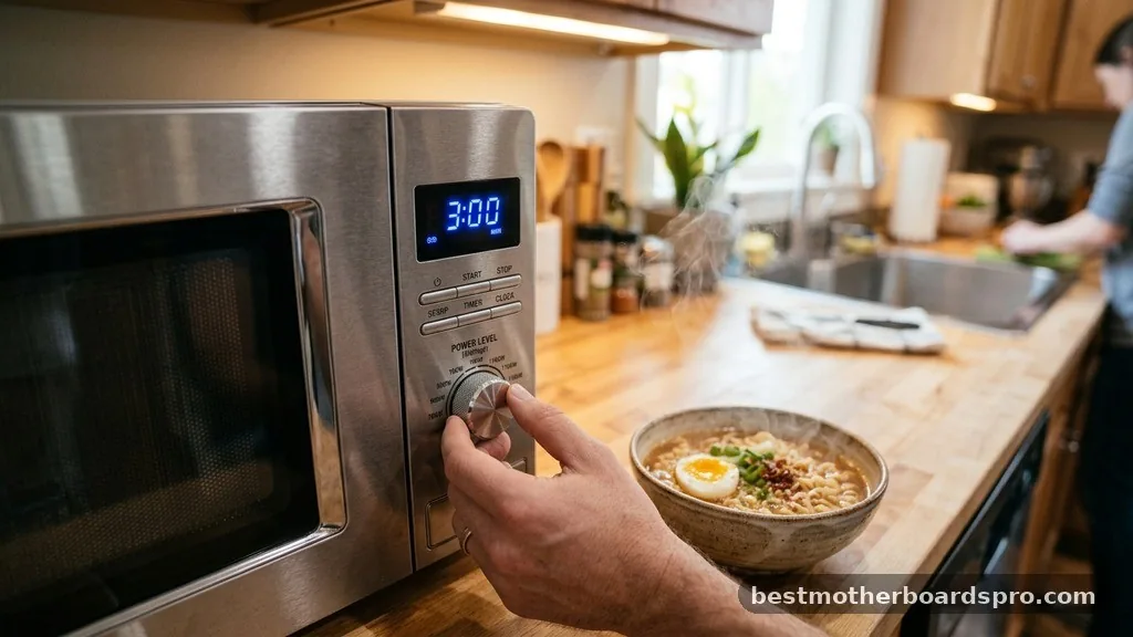 Understanding Microwave Wattage and Cooking Times - how long to put ramen in microwave