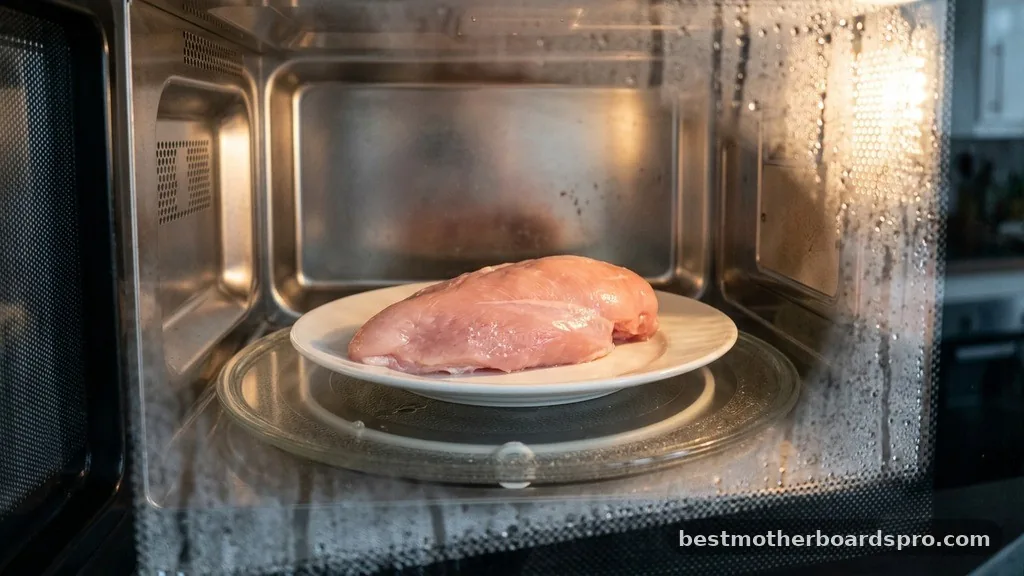 Understanding the Mechanics of Microwave Defrosting - can i thaw chicken in the microwave