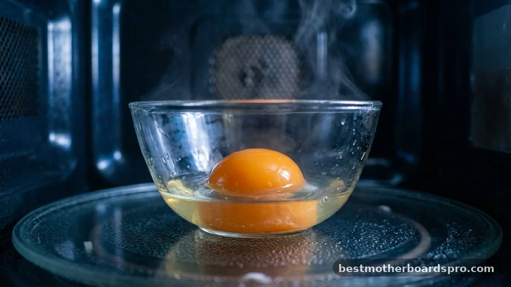 Understanding the Physics of Microwave Egg Cooking - can i cook eggs in the microwave