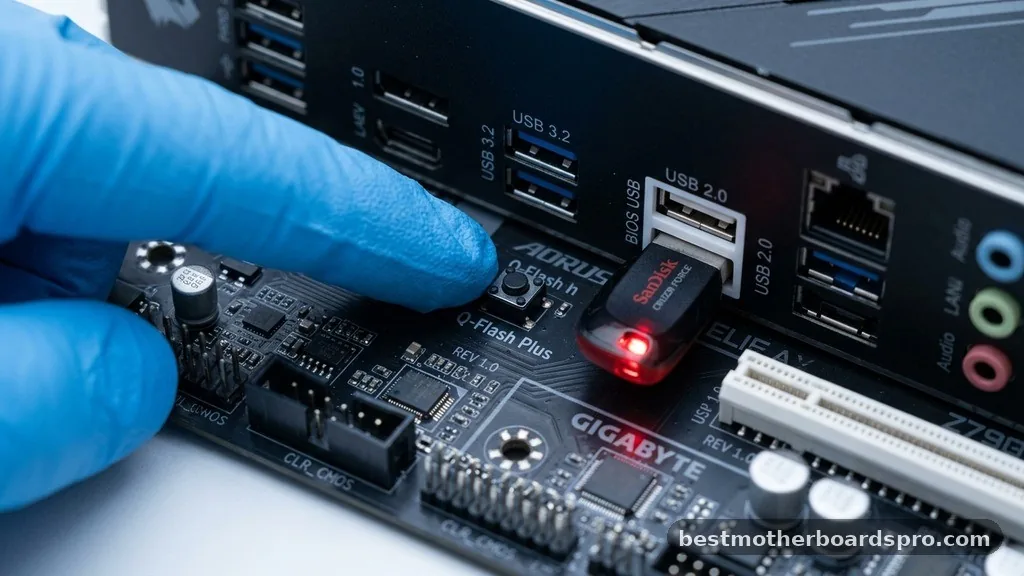 Using Q-Flash Plus for Bricked or Bootless Systems - how to update bios on gigabyte motherboard