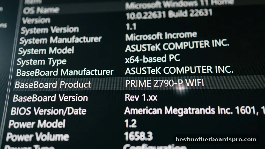 Using System Information for Quick Identification - how to see what motherboard i have windows 11