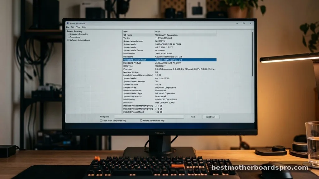 Using System Information to Find Your Board - what kind of motherboard do i have