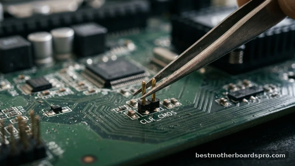 Using the Jumper Pins - How to Reset BIOS on Motherboard