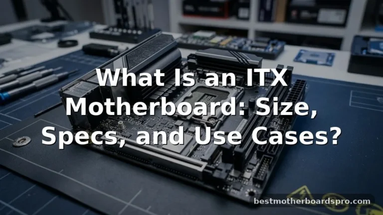 what is itx motherboard