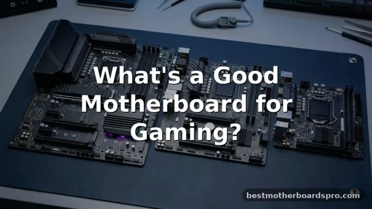 What's a Good Motherboard for Gaming
