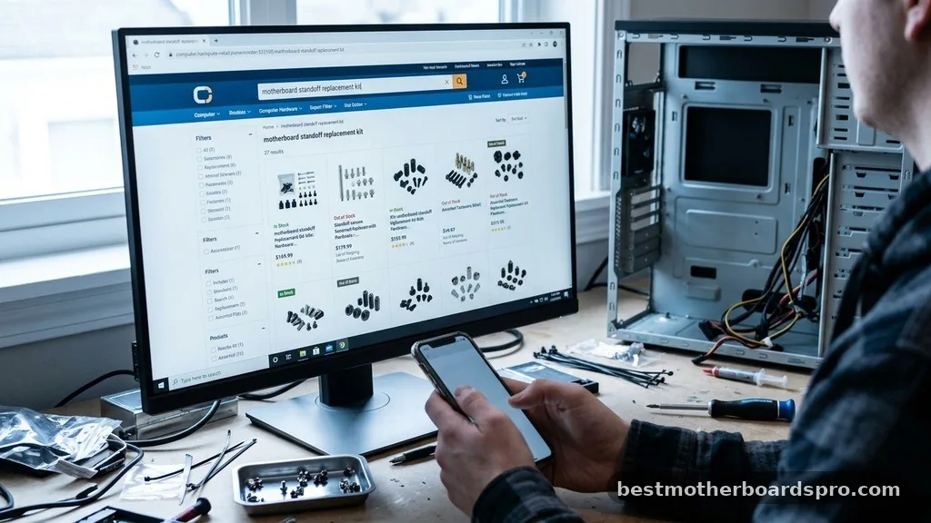 What to Do If Hardware Is Missing - do pc cases come with motherboard screws