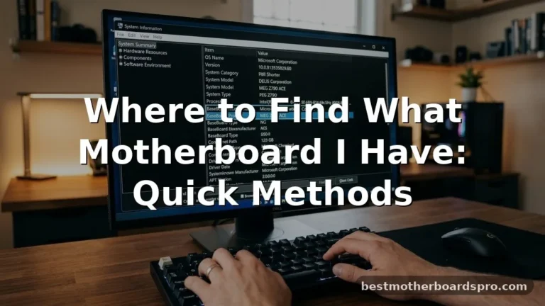 where to find what motherboard i have