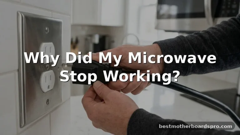 why did my microwave stop working